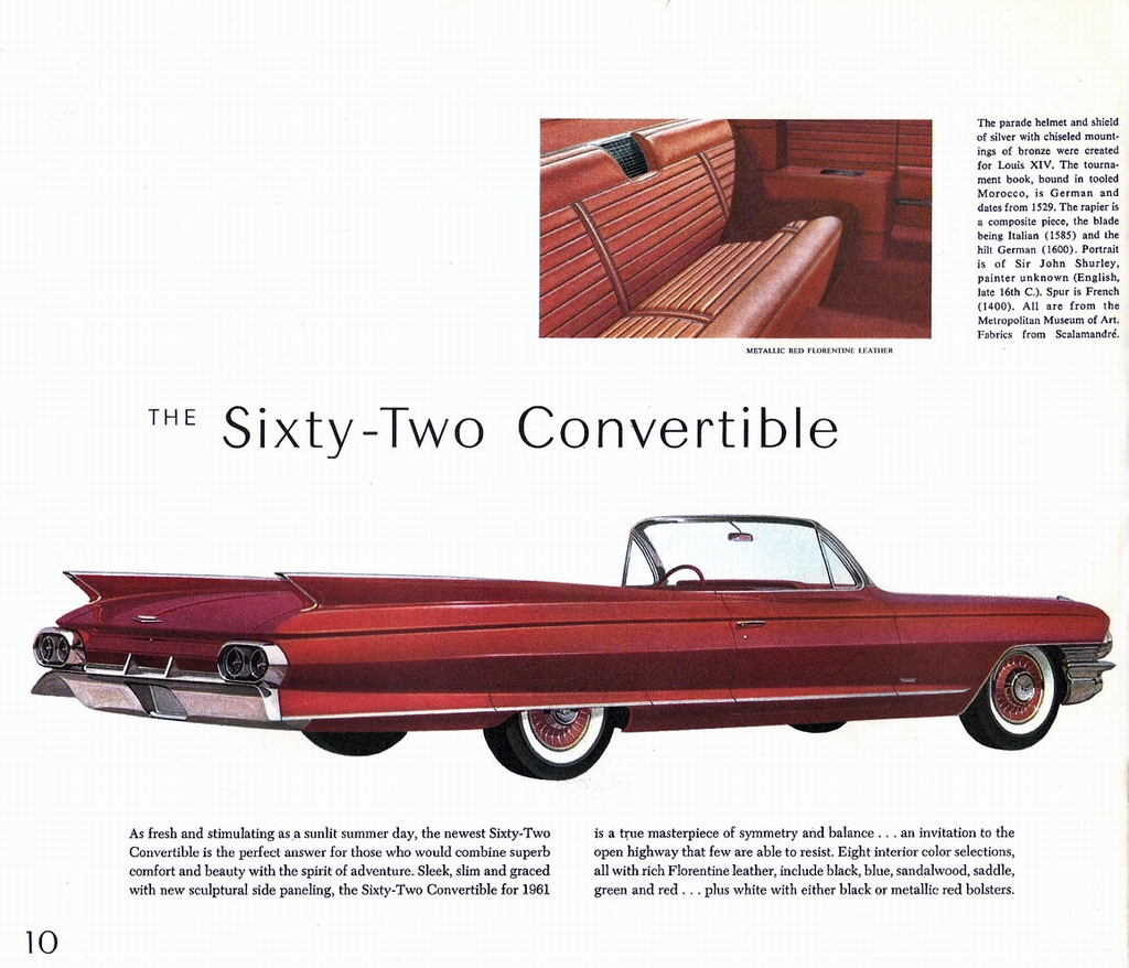 1961 Cadillac Prestige Brochure Page 22